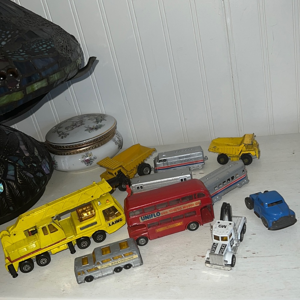 Lot Matchbox Vintage Hercules crane budgie bus Lesney greyhound coach more